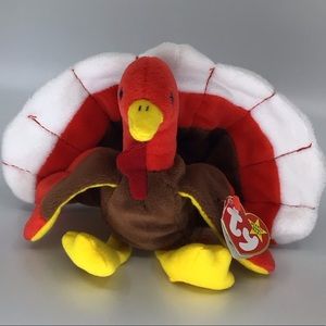 Gobbles the turkey Beanie Baby